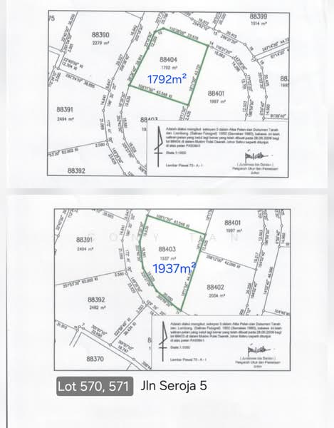 Tanah Kediaman untuk Dijual di Ledang Heights (Iskandar Puteri (Nusajaya)) - Cony Tan - PropertyGuru.com.my