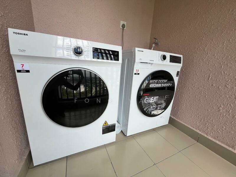 Service Residence for Rent at EDUSENTRAL - Fong Yan - Balcony - PropertyGuru.com.my