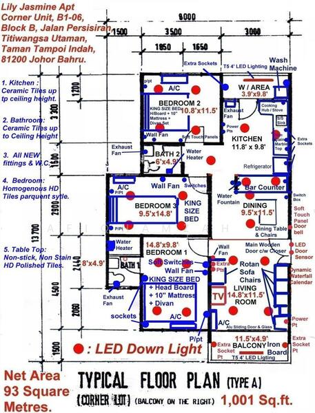 Untuk Disewa Lily & Jasmine Apartment