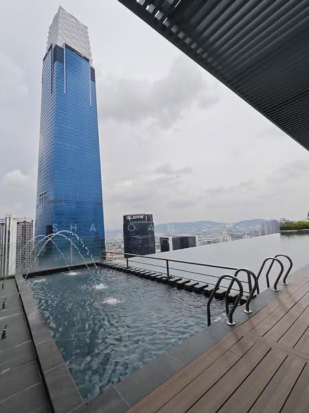 Service Residence for Sale at Core Residence @ TRX - Sharoan Sor - Pool - PropertyGuru.com.my