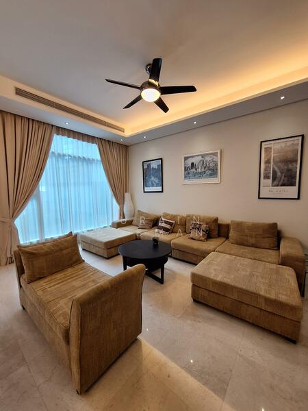 Quadro Residences untuk Untuk Disewa - RM 9,500 /bulan, Mac 2026 - Living Room - PropertyGuru.com.my