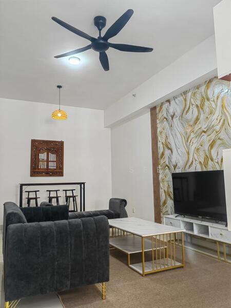 Service Residence for Rent at Imperial / Cornell Suites @ EduSentral - Lian See - Living Room - PropertyGuru.com.my