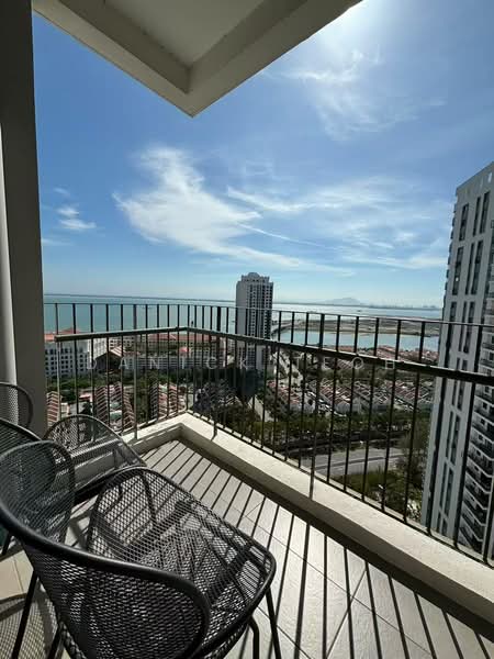 Service Residence for Rent at The Tamarind - Danick Teoh - Balcony - PropertyGuru.com.my