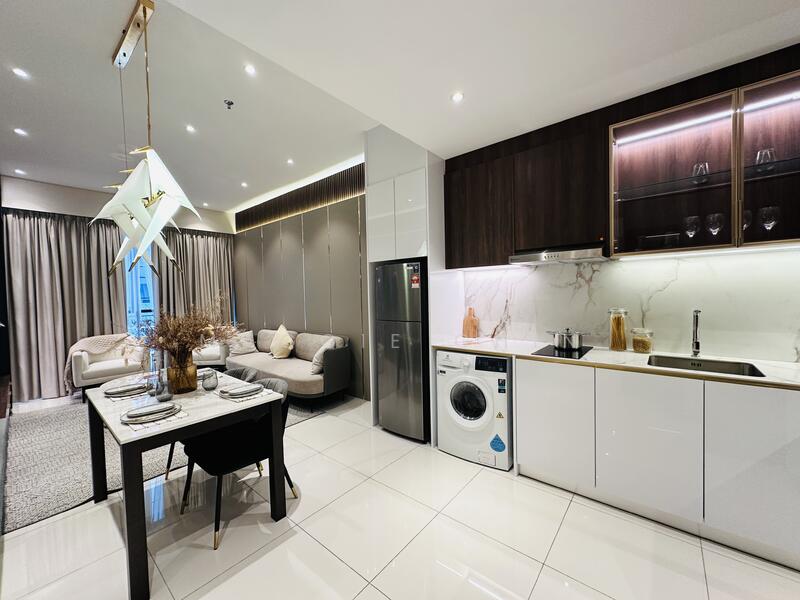Service Residence for Sale at Golden Crown Residence - Maggie Chin - Kitchen - PropertyGuru.com.my