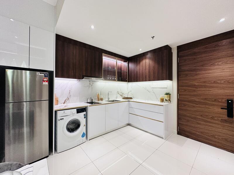 Service Residence for Sale at Golden Crown Residence - Maggie Chin - Kitchen - PropertyGuru.com.my