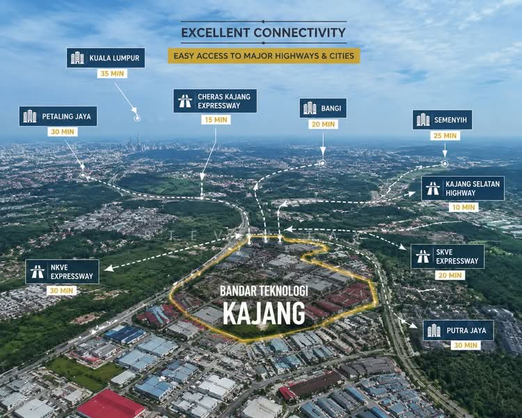 Kilang untuk Dijual di Bandar Teknologi Kajang (Kajang) - Steven Tay - PropertyGuru.com.my