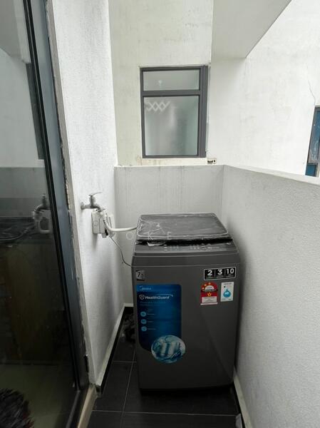 Service Residence for Rent at Reizz Residence - Loke . - Balcony - PropertyGuru.com.my