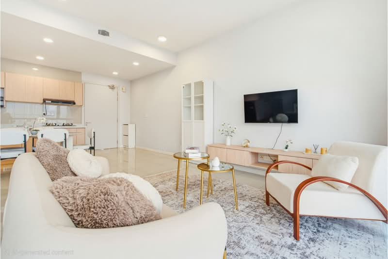 Condominium for Rent at Secoya Residence - Low Wei Chao - Living Room - PropertyGuru.com.my