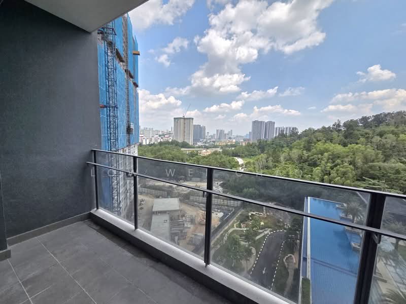 Kondominium untuk Disewa di Secoya Residence - Low Wei Chao - Balcony - PropertyGuru.com.my