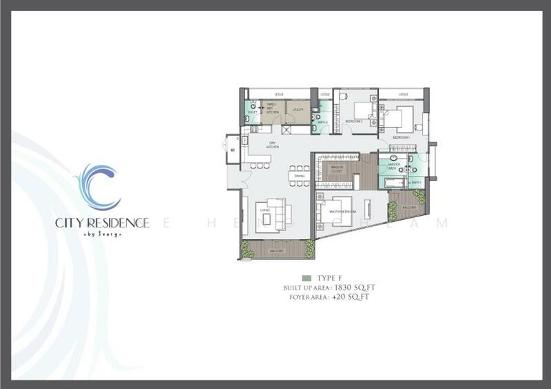 Untuk Dijual City Residence