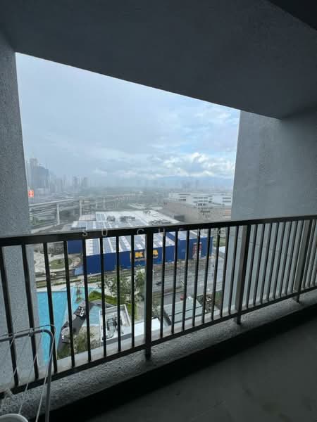 Condominium for Rent at One Cochrane Residence - Su Cheng - Balcony - PropertyGuru.com.my