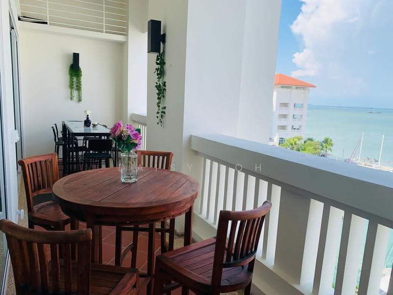 Service Residence for Sale at Straits Quay (The Suites at Waterside) - Daisy Loh - Balcony - PropertyGuru.com.my