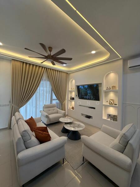 Eco Botanic untuk Untuk Disewa - RM 5,500 /bulan, Mac 2026 - Living Room - PropertyGuru.com.my