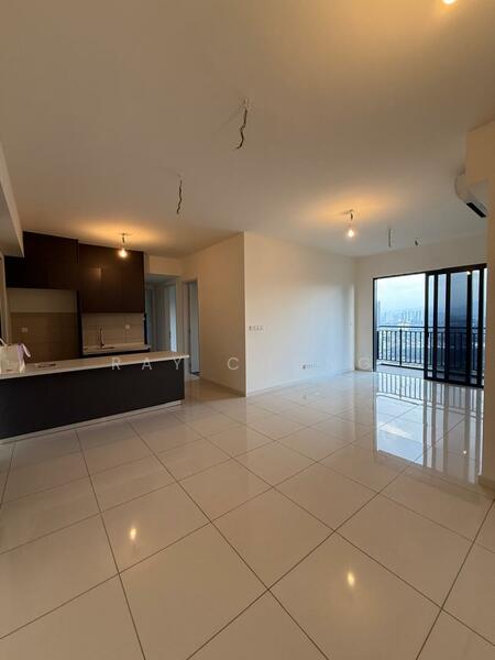 Dry Kitchen + Living Room