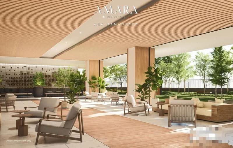 Kediaman Servis untuk Dijual di Amara Residences - Eugene Yap - Lobby - PropertyGuru.com.my