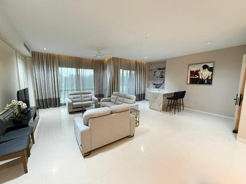 Condominium for Rent at Pavilion Hilltop - JY Kam - Living Room - PropertyGuru.com.my