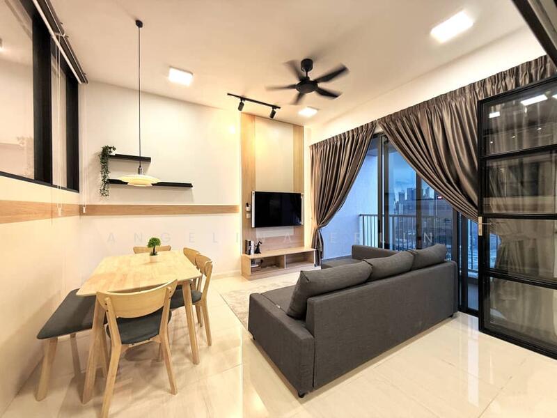 Kondominium untuk Disewa di One Cochrane Residence - Angelina Erlin - Living Room - PropertyGuru.com.my