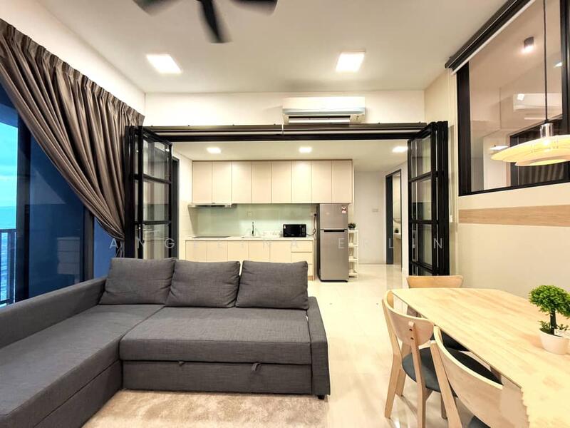 Kondominium untuk Disewa di One Cochrane Residence - Angelina Erlin - Living Room - PropertyGuru.com.my