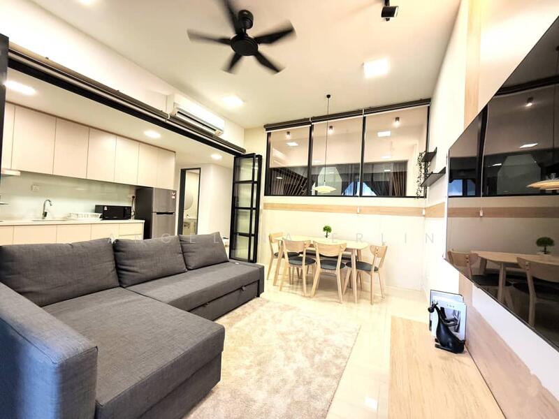 Kondominium untuk Disewa di One Cochrane Residence - Angelina Erlin - Living Room - PropertyGuru.com.my
