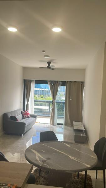 Service Residence for Rent at TRX Residences - Angeel Loke - Living Room - PropertyGuru.com.my