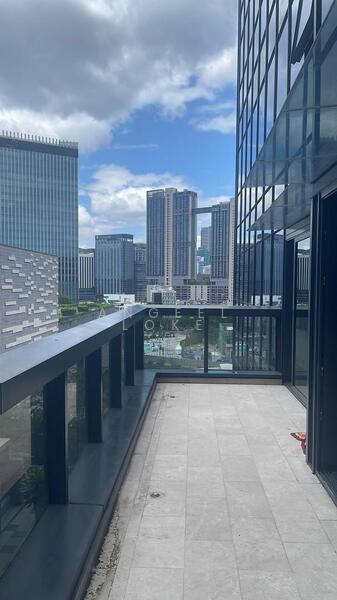 Service Residence for Rent at TRX Residences - Angeel Loke - Balcony - PropertyGuru.com.my