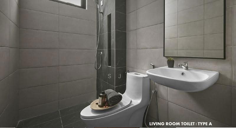 Kondominium untuk Dijual di D’Hazelton - SJ Ho - D'Hazelton - Common Bathroom - PropertyGuru.com.my