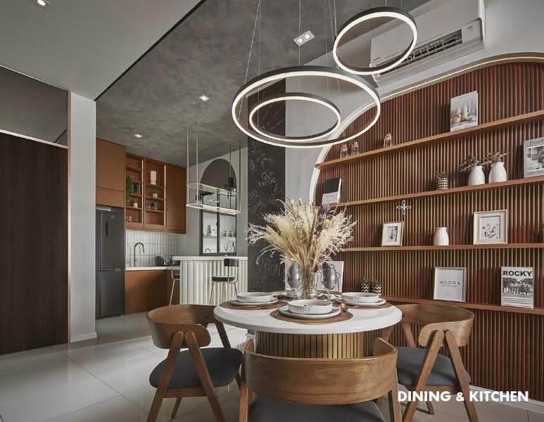 Kondominium untuk Dijual di D’Hazelton - SJ Ho - D'Hazelton - Dining Area - PropertyGuru.com.my