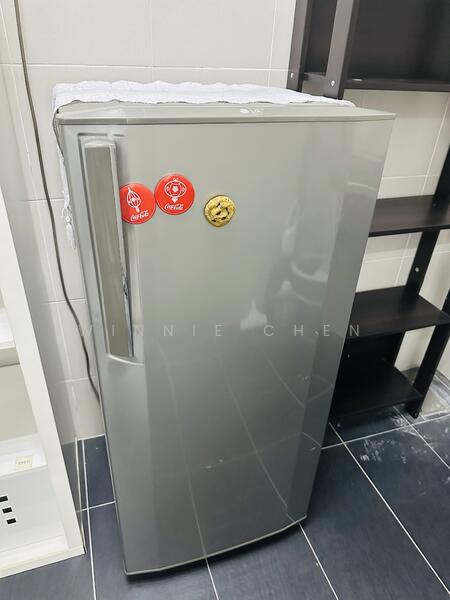 Small fridge with freezer 