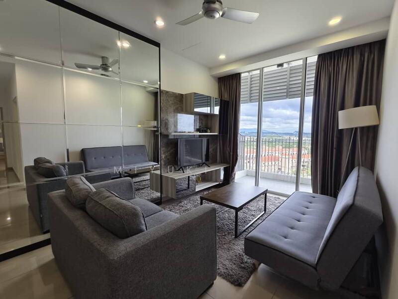 Service Residence for Rent at Encorp Marina - Miyuki Lee - Living Room - PropertyGuru.com.my