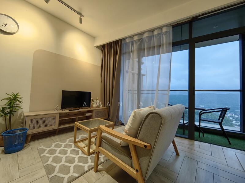 Service Residence for Rent at SOHO @ Empire City - AVAN AU - Living Room - PropertyGuru.com.my
