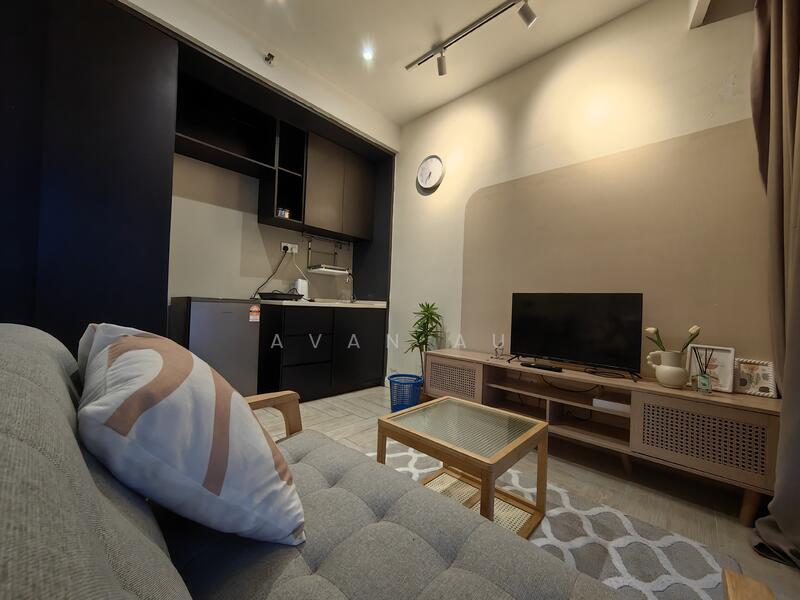 Service Residence for Rent at SOHO @ Empire City - AVAN AU - Living Room - PropertyGuru.com.my