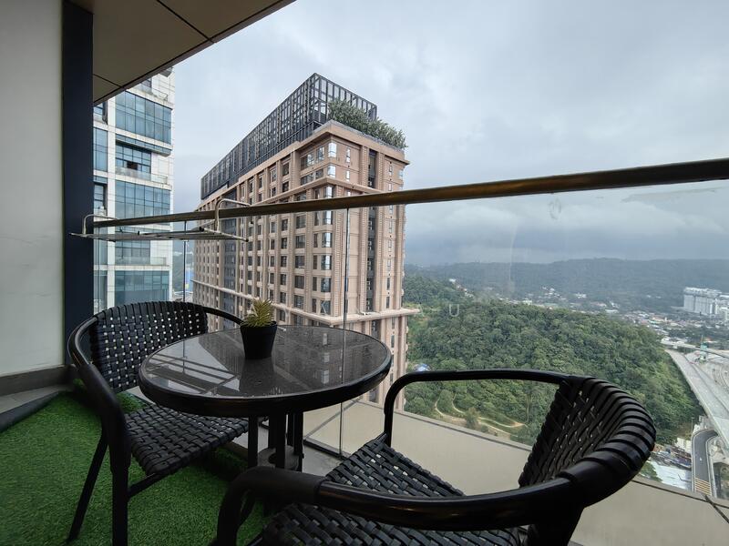 Service Residence for Rent at SOHO @ Empire City - AVAN AU - Balcony - PropertyGuru.com.my