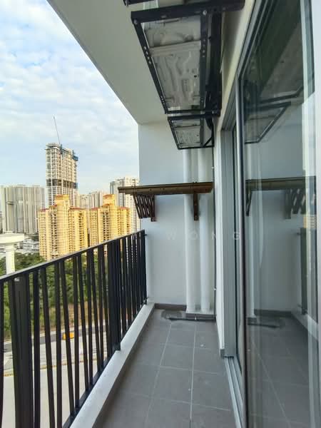 Condominium for Rent at Residensi Dutamas Dahlia - Joey Wong - Balcony - PropertyGuru.com.my