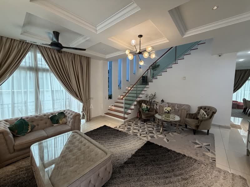 Semi-Detached House for Sale in Eco Botanic (Iskandar Puteri (Nusajaya)) - UMAIR ZANIL - Living Room - PropertyGuru.com.my