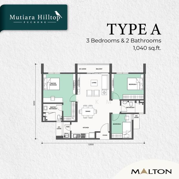 Untuk Dijual Mutiara Hilltop