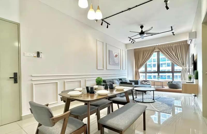Servis Apartment untuk Dijual di Bali Residences - Woon . - Living Room - PropertyGuru.com.my