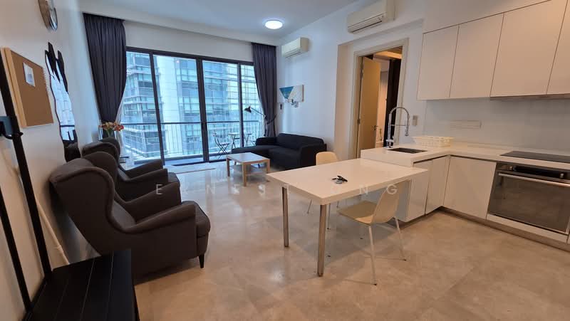 Service Residence for Rent at Vogue Suites One - Ernest Ong - Living Room - PropertyGuru.com.my