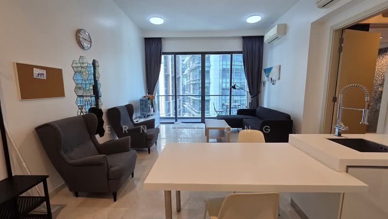 Service Residence for Rent at Vogue Suites One - Ernest Ong - Living Room - PropertyGuru.com.my