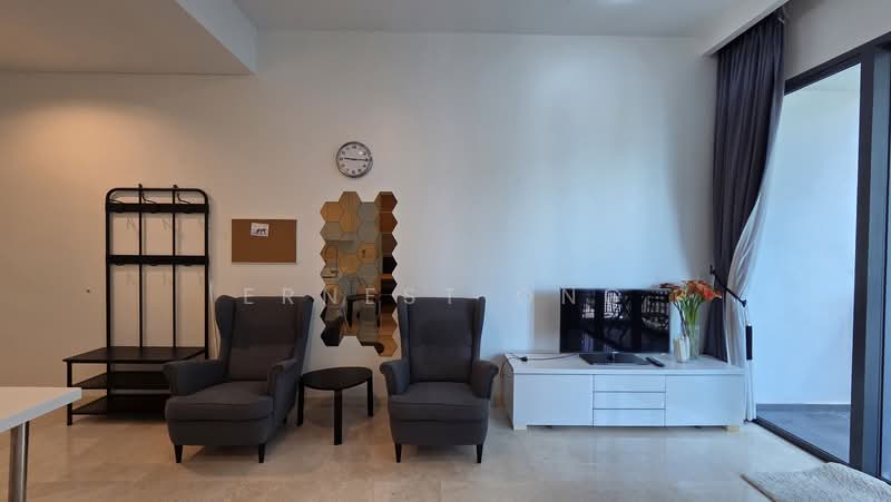 Service Residence for Rent at Vogue Suites One - Ernest Ong - Living Room - PropertyGuru.com.my