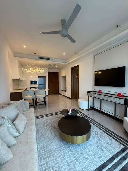 Service Residence for Rent at Core Residence @ TRX - Dexter Lim - Living Room - PropertyGuru.com.my