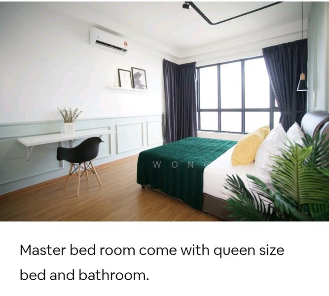 Service Residence for Sale at EkoCheras Service Residences - CS Wong - Master Bedroom - PropertyGuru.com.my