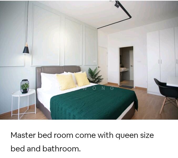 Service Residence for Sale at EkoCheras Service Residences - CS Wong - Master Bedroom - PropertyGuru.com.my