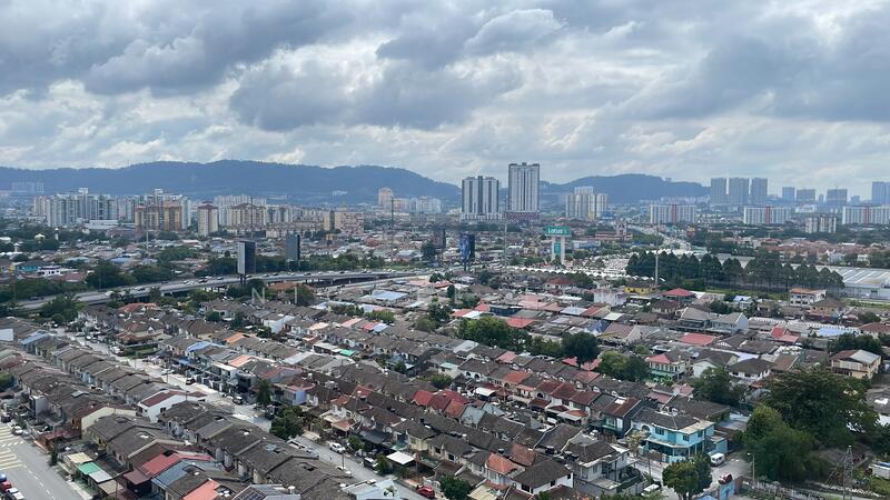 View from living hall window