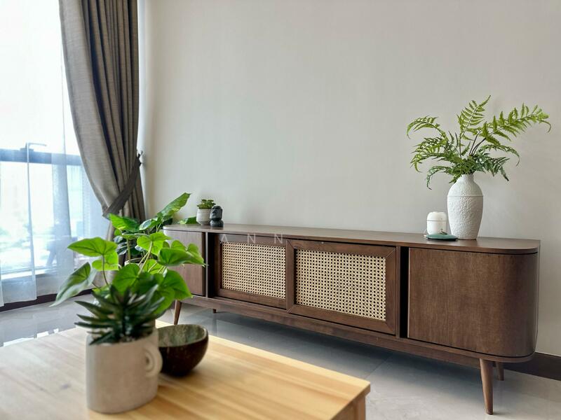 Servis Apartment untuk Disewa di Core Residence @ TRX - Ann . - Living Room - PropertyGuru.com.my