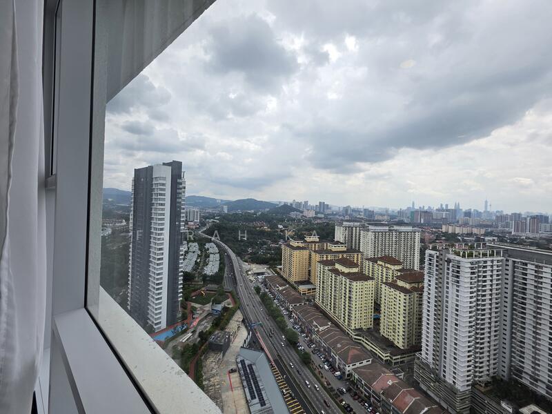 Service Residence for Rent at The Ridge - Farah Kamal - View From Bedrooms  - PropertyGuru.com.my
