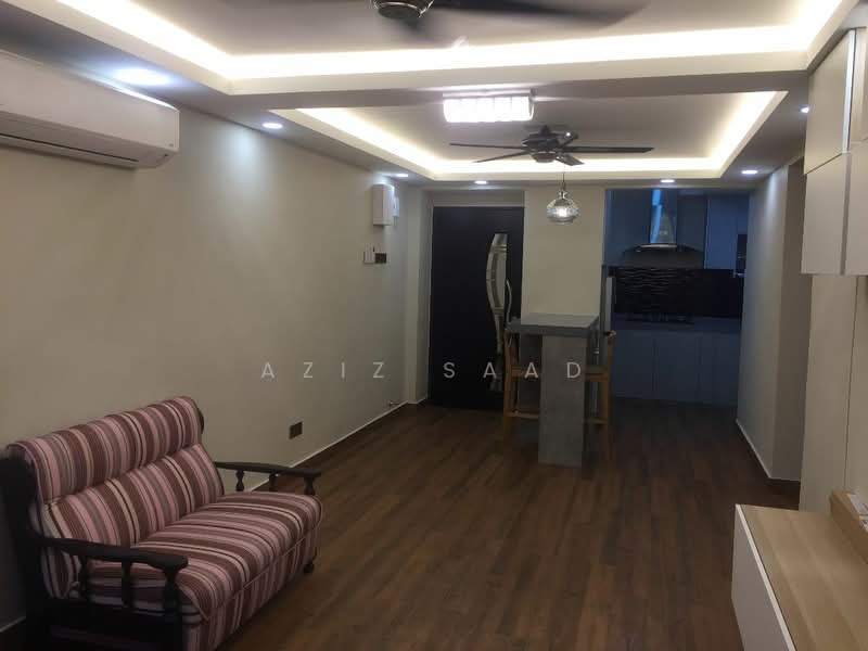 Apartment for Sale at Alam Budiman (Sri Budiman) - Aziz Saad - Living Room - PropertyGuru.com.my