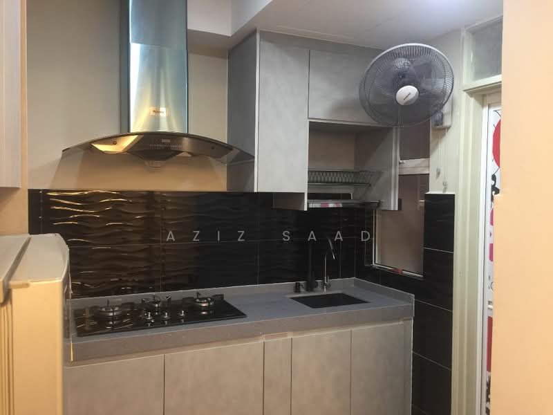Apartment for Sale at Alam Budiman (Sri Budiman) - Aziz Saad - Kitchen - PropertyGuru.com.my