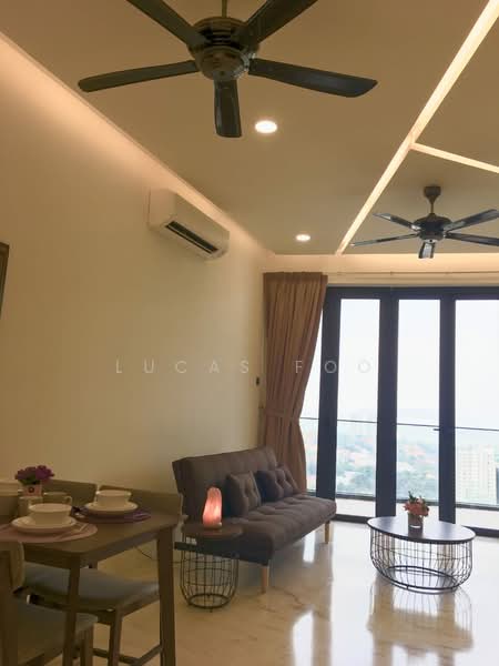 Servis Apartment untuk Disewa di Arte S - Lucas Foo - Living Room - PropertyGuru.com.my