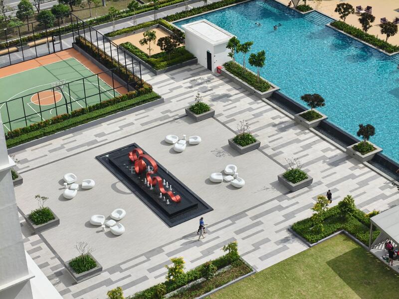 Service Residence for Rent at Vivo Executive Apartment - Eric Lim - Pool - PropertyGuru.com.my