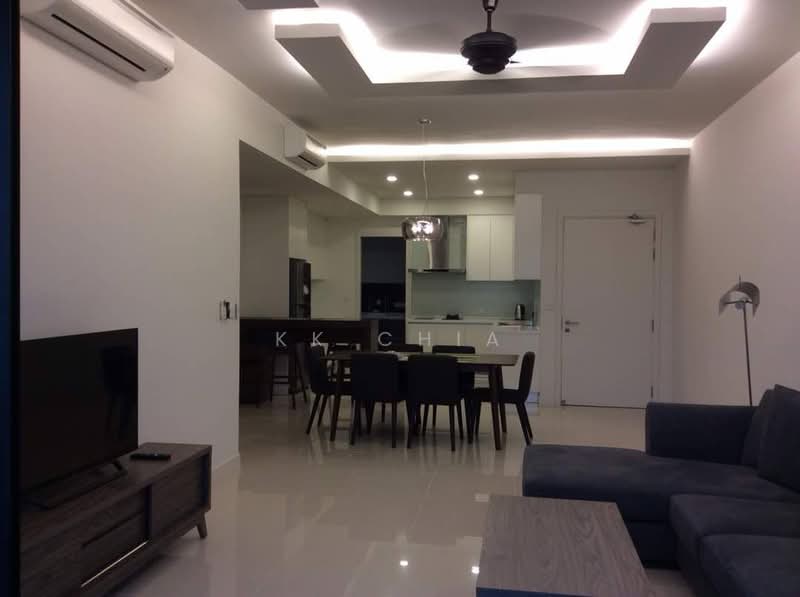 Service Residence for Rent at G Residence - KK Chia - Living Room - PropertyGuru.com.my